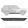 Подножки Ford Bronco 21-23 4 Door Dominator Xtreme D6 Go Rhino D64129T