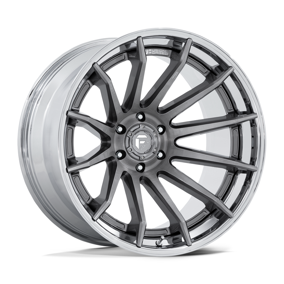 Колесный диск Fuel Off Road Burn Platinum W/Chrome Lip 22x10 ET-18 FC403AP22106818N