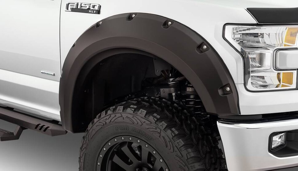 Расширители колесных арок Ford F-150 15-17 перед 2шт. Max Coverage Bushwacker 20099-02
