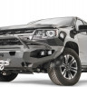 Передний бампер с центральной дугой Matrix Chevrolet Colorado 21-22 Fab Fours CC21-X5152-1