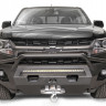 Передний бампер с центральной дугой Matrix Chevrolet Colorado 21-22 Fab Fours CC21-X5152-1