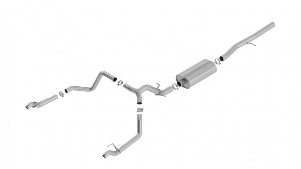 Выхлопная система Chevrolet Silverado/GMC Sierra 1500 19-22 Borla 140771