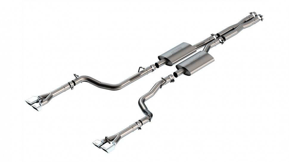 Выхлопная система Dodge Challenger SRT-8 RWD 08-10 Borla 140286