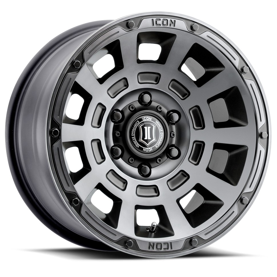 Колесный диск Icon Vehicle Dynamics Thrust Smoked Satin Black 17x8.5 ET+25 2817858357SSBT