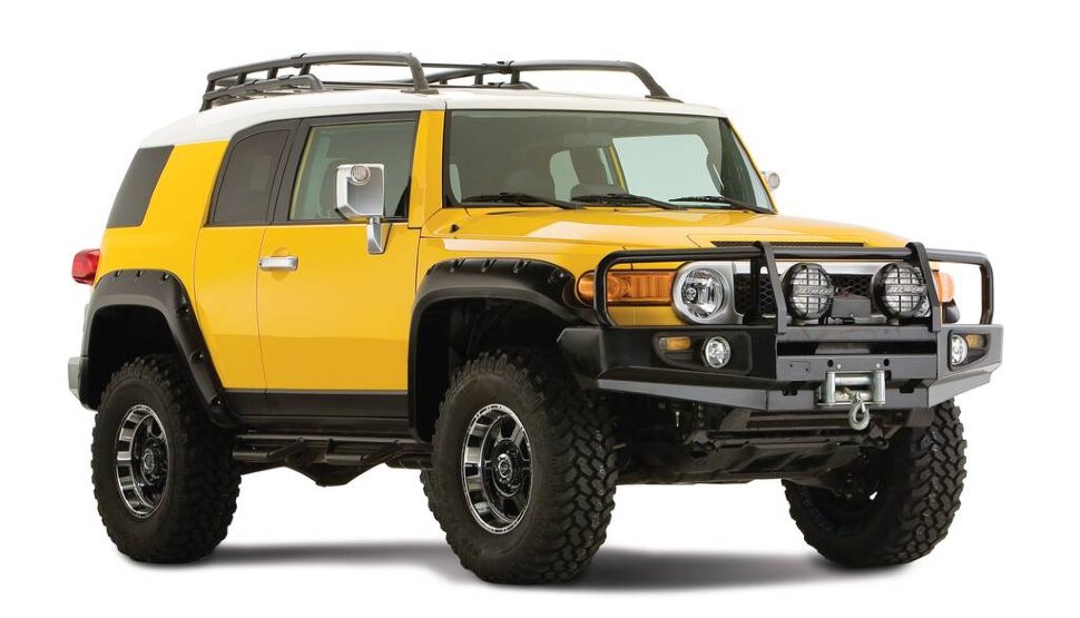 Расширители колесных арок Toyota FJ Cruiser 07-14 к-кт 4 шт. Pocket Style Bushwacker 31922-02