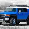 Расширители колесных арок Toyota FJ Cruiser 07-14 к-кт 4 шт. Pocket Style Bushwacker 31922-02
