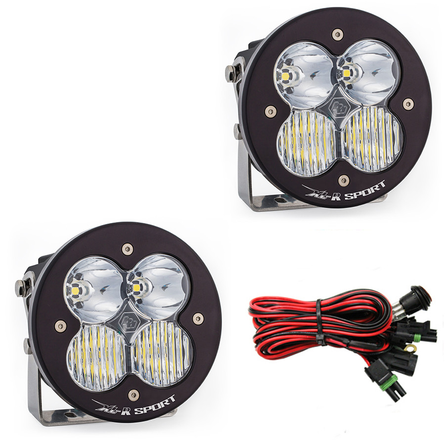 Дополнительные LED фары 5.24"x5.24" Водительский/Комбо свет (пара) XL-R Sport LED Light Baja Designs 577803
