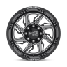 Колесный диск Moto Metal Hurricane Gloss Black Milled 20x10 ET-18 MO99721087318NL