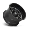 Колесный диск Moto Metal Hurricane Gloss Black Milled 20x10 ET-18 MO99721087318NL