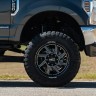 Колесный диск Moto Metal Hurricane Gloss Black Milled 20x10 ET-18 MO99721087318NL