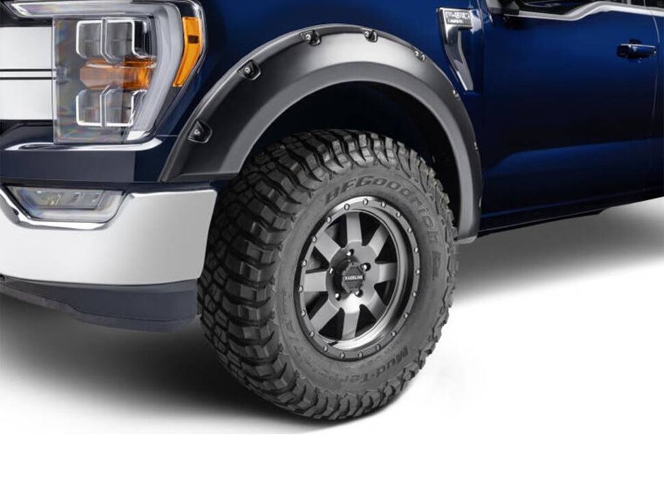 Расширители колесных арок Ford F-150 21-25 перед 2шт. Pocket Style Bushwacker 20135-02
