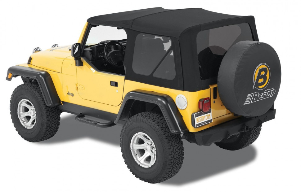 Мягкая крыша софт топ Jeep Wrangler TJ 97-06 (Black Twill) Supertop NX Bestop 5482017