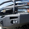Передний бампер Premium с дугами Chevrolet Silverado 2500/3500 15-19 Fab Fours CH14-C3050-1