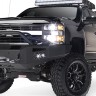 Передний бампер Premium с дугами Chevrolet Silverado 2500/3500 15-19 Fab Fours CH14-C3050-1