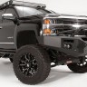 Передний бампер Premium с дугами Chevrolet Silverado 2500/3500 15-19 Fab Fours CH14-C3050-1