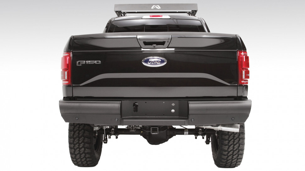 Стальной задний бампер Elite Ford F-150 15-20 Fab Fours FF15-U3250-1