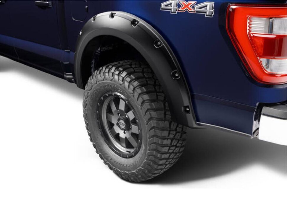 Расширители колесных арок Ford F-150 21-25 задн 2шт. Pocket Style Bushwacker 20134-02