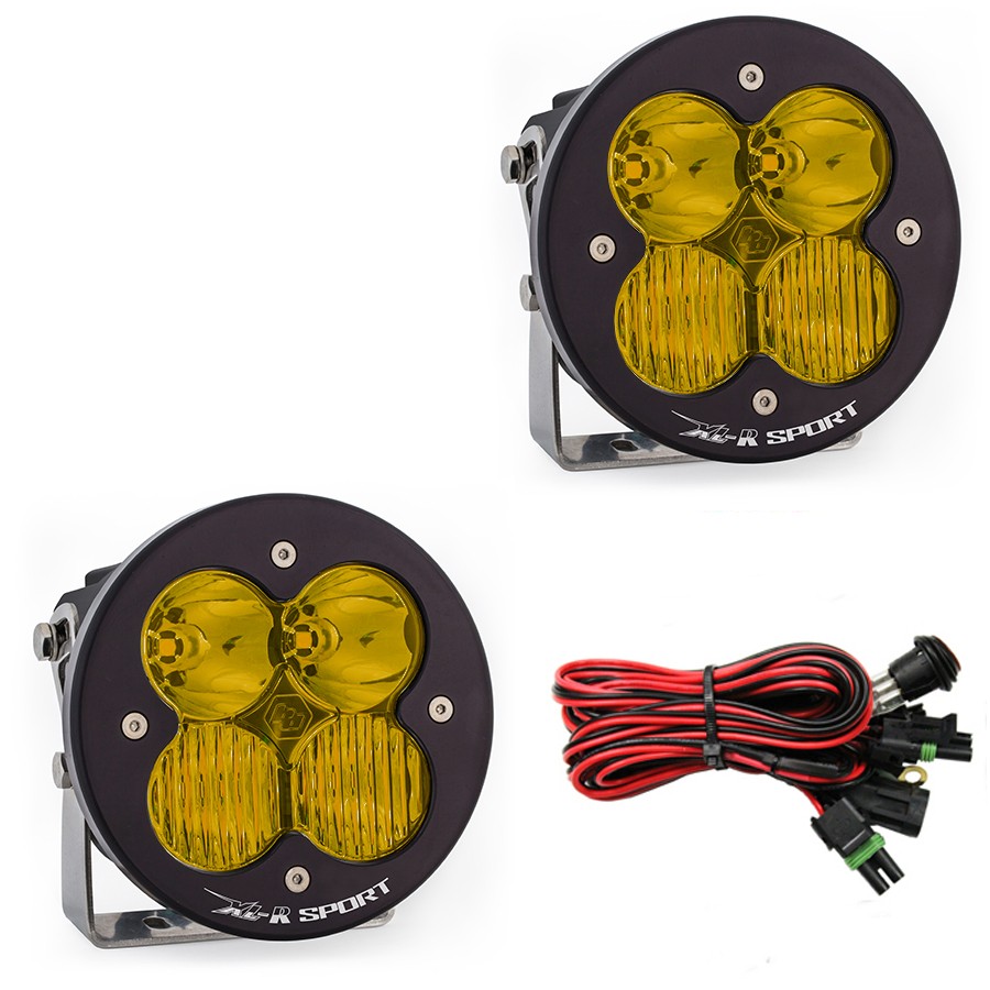 Дополнительные LED фары 5.24"x5.24" Водительский/Комбо свет (пара) XL-R Sport LED Light Baja Designs 577813