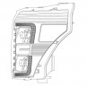 Комплект передних фар Ford F-250-550 11-16 NOVA-Series AlphaRex 880147