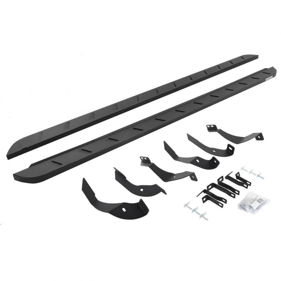 Подножки Chevrolet Silverado/GMC Sierra 2500/3500 15-19 Crew Cab RB10 Slim Go Rhino 63405187SPC