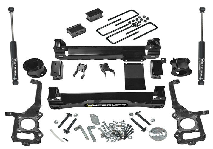 Лифт комплект подвески 4.5" Ford F-150 04-08 (Shadow Shocks) Superlift K173