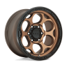 Колесный диск KMC Wheels Dirty Harry Matte Bronze W/Black Lip 17x9 ET-12 KM54179068612N
