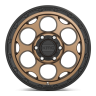 Колесный диск KMC Wheels Dirty Harry Matte Bronze W/Black Lip 17x9 ET-12 KM54179068612N