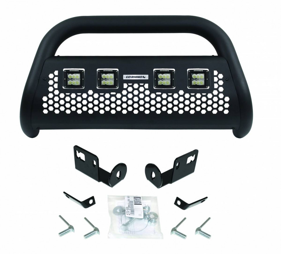 Кенгурятник с креплениями Chevrolet Colorado/GMC Canyon 15-22 RC2 LR Go Rhino 55144LT