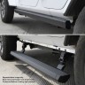 Выдвижные электрические пороги Jeep Wrangler JL 18-23 4 Door E-Board Go Rhino 20450674T