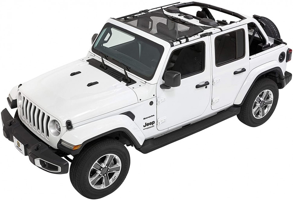 Бикини топ Jeep Gladiator JT/Wrangler JL 18-22 4 Door/2 Door (Сетка) Extended Bestop 5241011