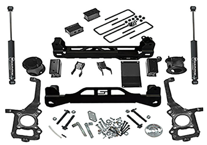 Лифт комплект подвески 4.5" Ford F-150 09-14 (Bilstein Shocks) Superlift K178B
