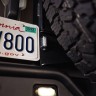 Кронштейн для перемещения заднего номерного знака 21-23 Ford Bronco DV8 LPBR-03