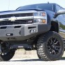 Передний бампер Premium с дугами Chevrolet Silverado 2500/3500 03-07 Fab Fours CH05-A1350-1