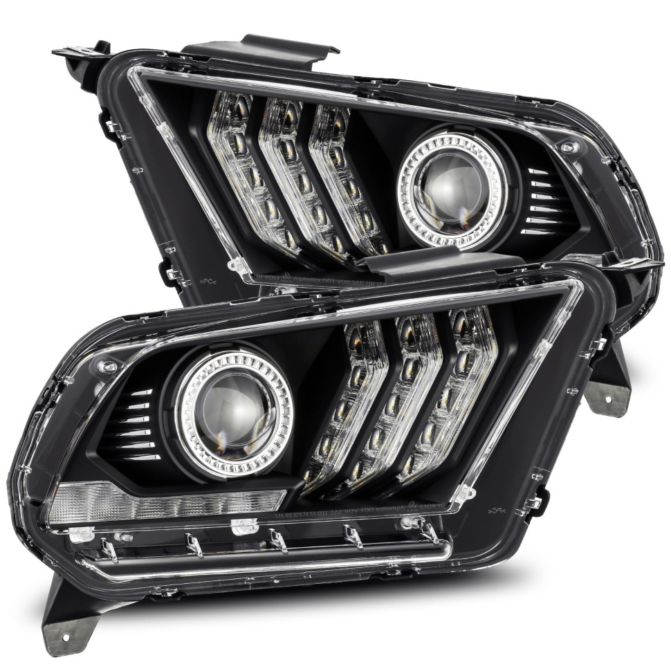 Комплект передних фар Ford Mustang 10-12 LUXX-Series AlphaRex 880115