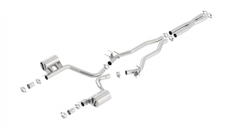 Выхлопная система Dodge Charger Daytona 392/SRT 392 RWD 15-22 Borla 140675