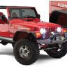 Расширители колесных арок Jeep Wrangler TJ 00-06 к-кт 4 шт. Flat Bushwacker 10920-07