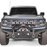 Передний бампер с центральной дугой Stubby Ford Bronco 21-22 Fab Fours FB21-B5252-1