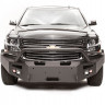 Передний бампер с центральной дугой Premium Chevrolet Suburban 15-20 Fab Fours CS15-F3552-1