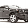 Передний бампер с центральной дугой Premium Chevrolet Suburban 15-20 Fab Fours CS15-F3552-1