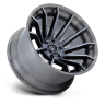 Колесный диск Fuel Off Road Burn Gloss Black Brushed Dark Tint 20x10 ET-18 FC403BT20106318N