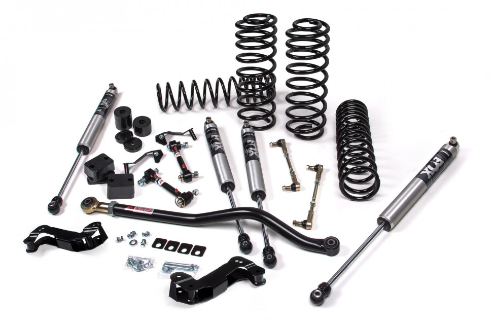 Лифт кит подвески 3.5" J-Kontrol Jeep Wrangler JL 18-22 2Door с амортизаторами FOX 2.0 Performance/стандартные пружины JKS JSPEC134KFP