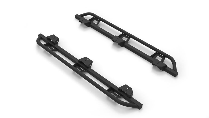 Подножки Jeep Wrangler JL 18-22 4-Door TrailSlider N-FAB TSJ184-TX