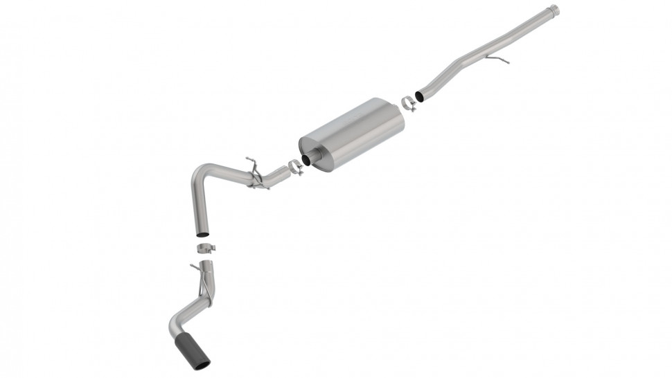 Выхлопная система Chevrolet Silverado/GMC Sierra 1500 19-22 Borla 140793BC