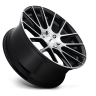 Колесный диск DUB Wheels Luxe S206 Gloss Black Brushed 22x9.5 ET+20 S206229577+20