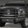 Передний бампер с защитной дугой Black Steel Elite Dodge Ram 2500/3500/4500/5500 19-22 Fab Fours DR19-Q4460-1