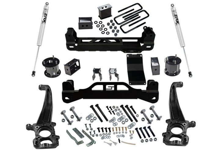 Лифт комплект подвески 4.5" Ford F-150 15-20 (Fox 2.0 Shocks) Superlift K126F