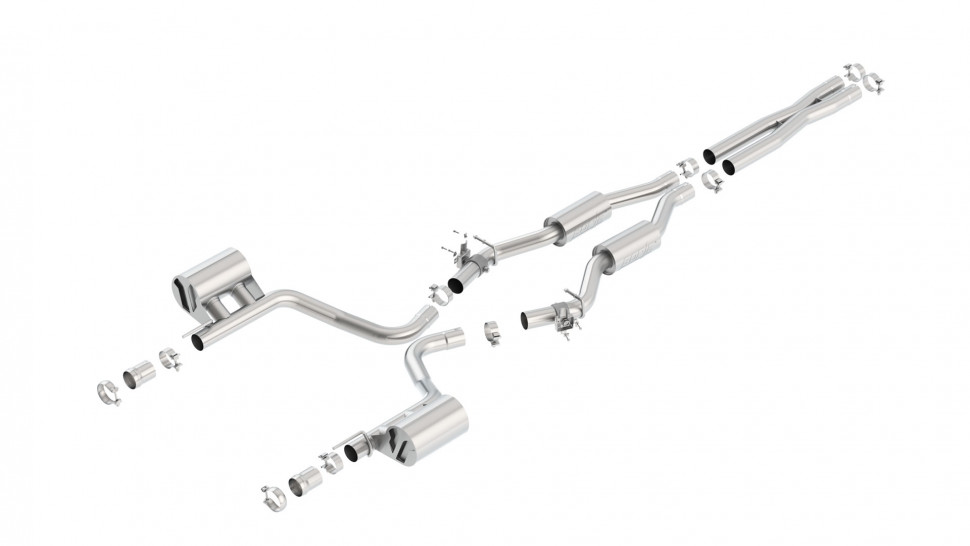 Выхлопная система Dodge Charger Daytona 392/SRT 392 RWD 15-22 Borla 140670