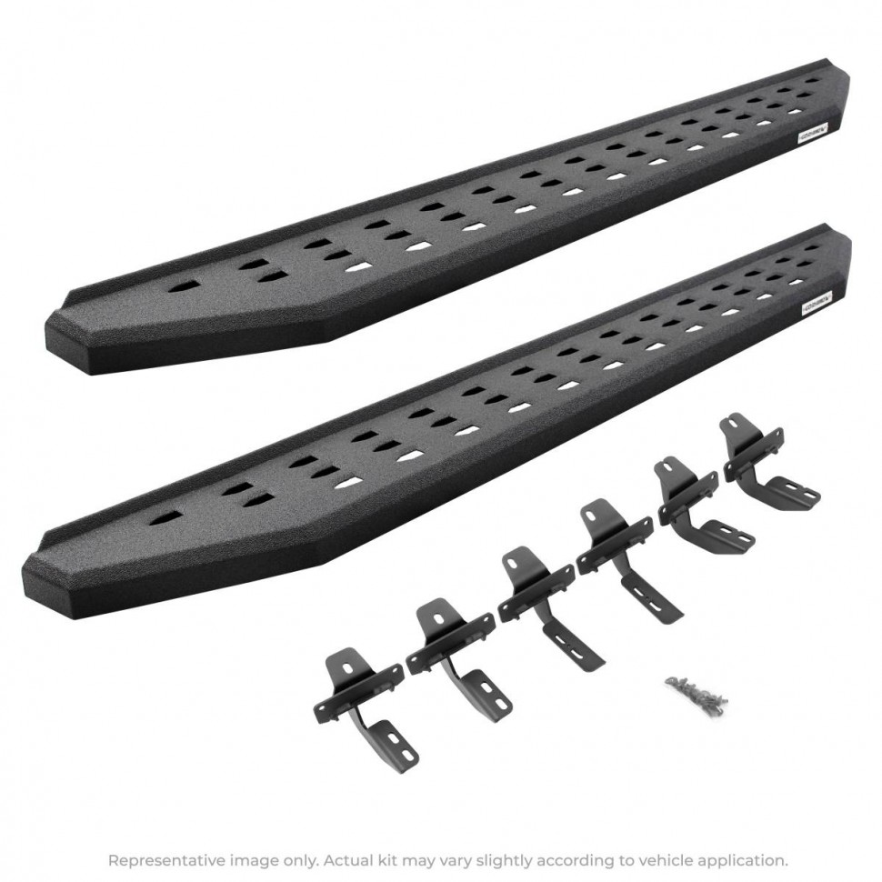 Подножки Chevrolet Silverado/GMC Sierra 2500/3500 15-19 Crew Cab RB20 Go Rhino 69405187T