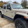 Подножки Jeep Gladiator JT 20-23 RB20 Go Rhino 69451687PC