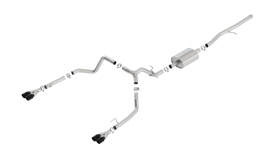 Выхлопная система Chevrolet Silverado/GMC Sierra 1500 19-22 Borla 140770BC